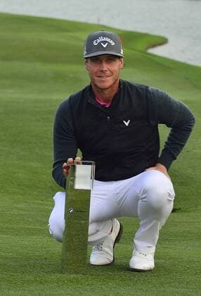 Golf, Kristoffer Broberg wins the BMW Masters in Shanghai