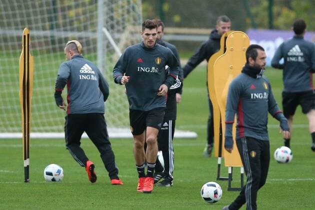 Football, Training National Team Belgium