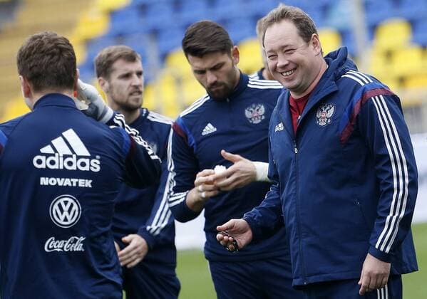 Football, National Team Russia, PK and Training