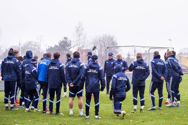 Football, National Team Denmark, Training