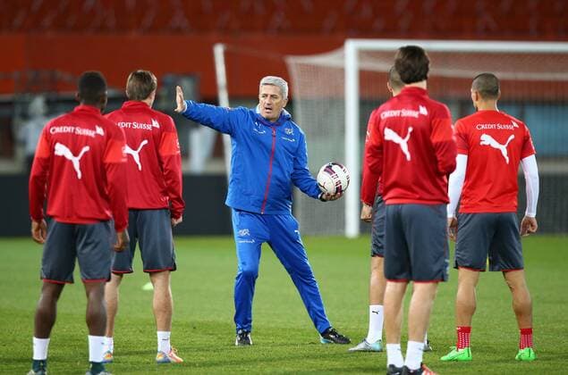 Football, Training National Team Switzerland