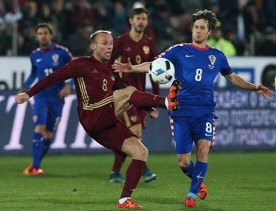 FIFA World Cup 2018, quarter-final international history, Russia - Croatia