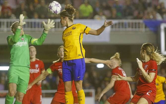 Football, Women, Champions League, FC Barcelona - FC Twente Enschede