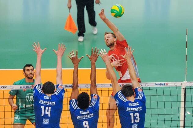 Volleyball, Champions League, VfB Friedrichshafen - Ziraat Bankasi Ankara