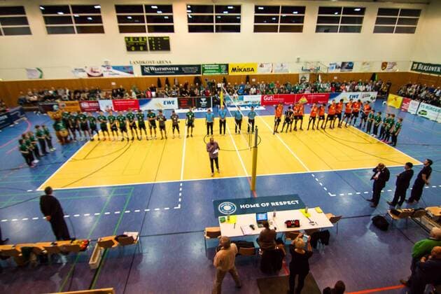Volleyball, 1. BL, Netzhoppers Königs Wusterhausen - Berlin Recycling Volleys