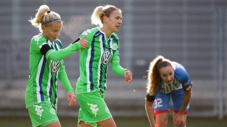 Football, Women, TSG Hoffenheim - VfL Wolfsburg