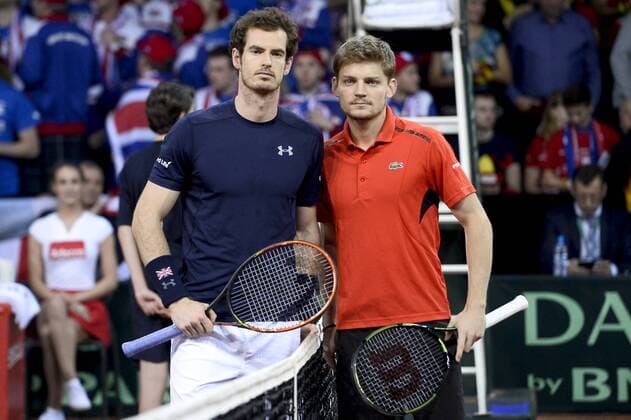 Tennis, Davis Cup Final, Belgium - Great Britain
