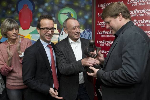 Football, Hein Vanhaezebrouck receives Raymond Goethals Award