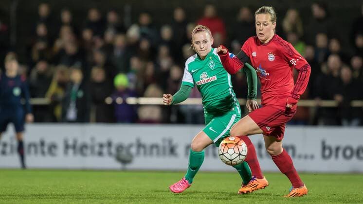 Football, Women, DFB Cup, Werder Bremen - Bayern Munich