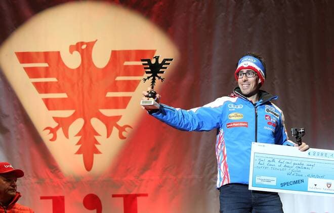 Alpine Skiing, World Cup in Val dIsere, Award Ceremony
