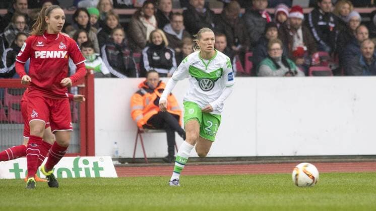Football, 1. BL Women, 1. FC Köln - VfL Wolfsburg