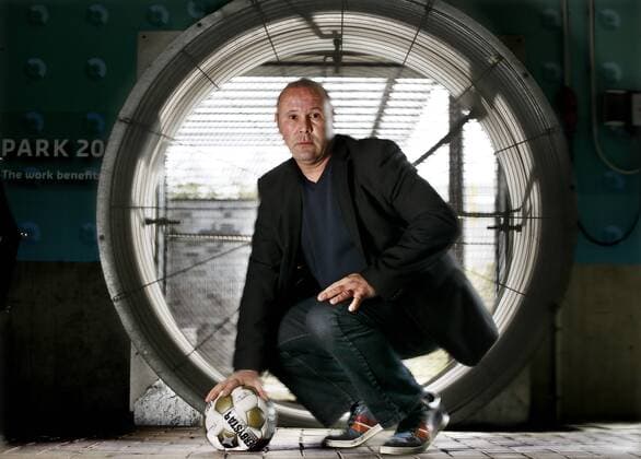 Football, photo shoot with Jean-Marc Bosman
