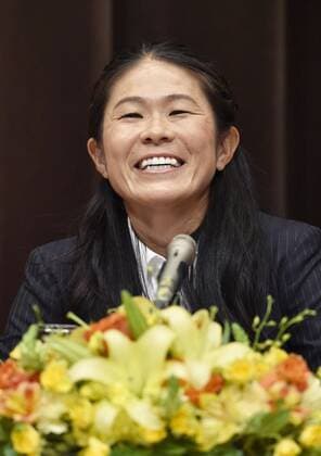 Football, Women, Homare Sawa announces her resignation during press conference