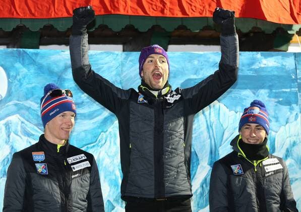 Nordic Combined, World Cup in Ramsau, Award Ceremony