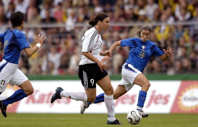 Football, Women's football, International, Germany - Italy 5:0