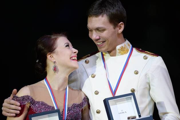 Figure Skating, Award Ceremony Russian Championship in Ekaterinburg