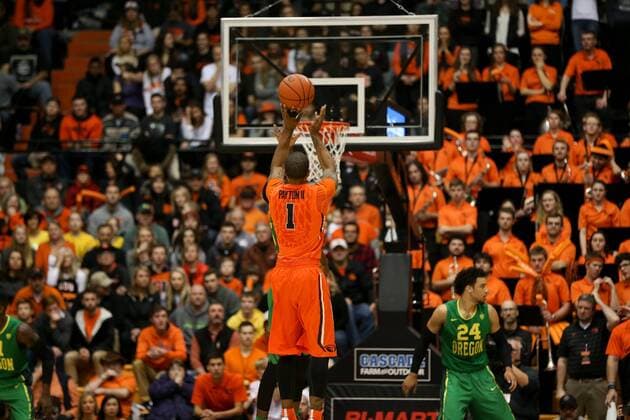 Basketball, NCAA, Gary Payton II in action for Oregon Beavers