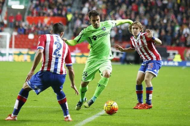 Football, Sporting Gijon - Getafe FC