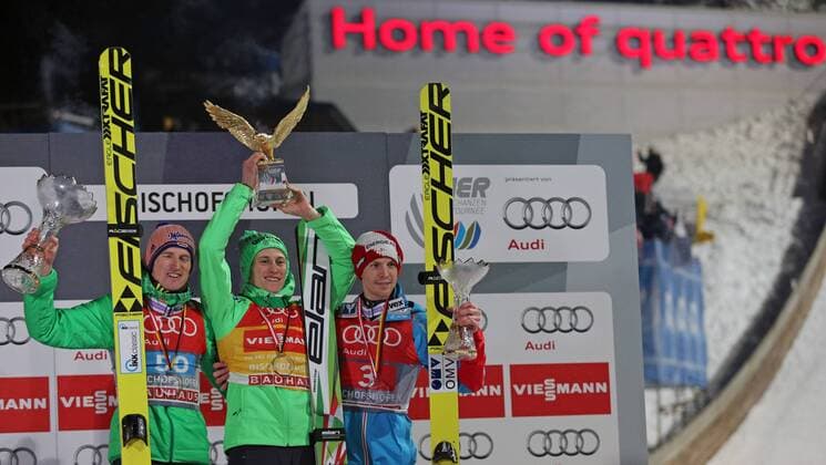 Ski Jumping, Bischofshofen - Award Ceremony