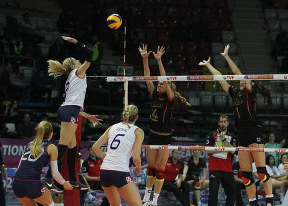 Volleyball, Women, Olympic Quali, Germany - Croatia