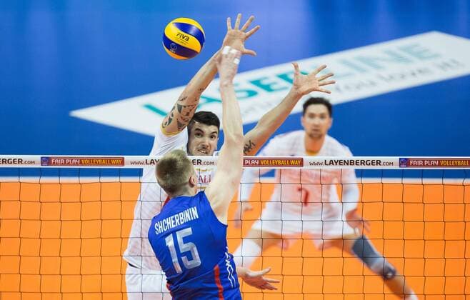 Volleyball, Olympic Quali, Russia - France