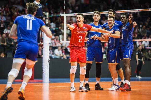 Volleyball, Olympic Quali, France - Bulgaria