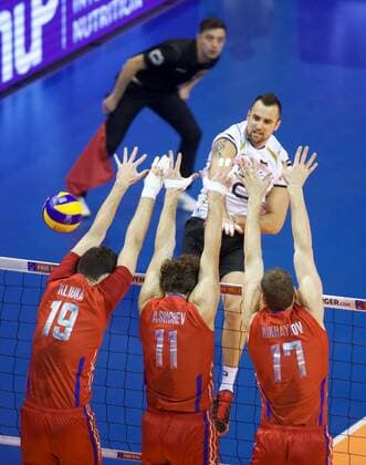 Volleyball, Olympic Quali, Germany - Russia