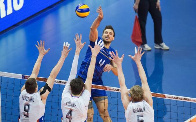 Volleyball, Olympic Quali, France - Russia