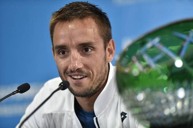 Tennis, Viktor Troicki press conference after victory in Sydney