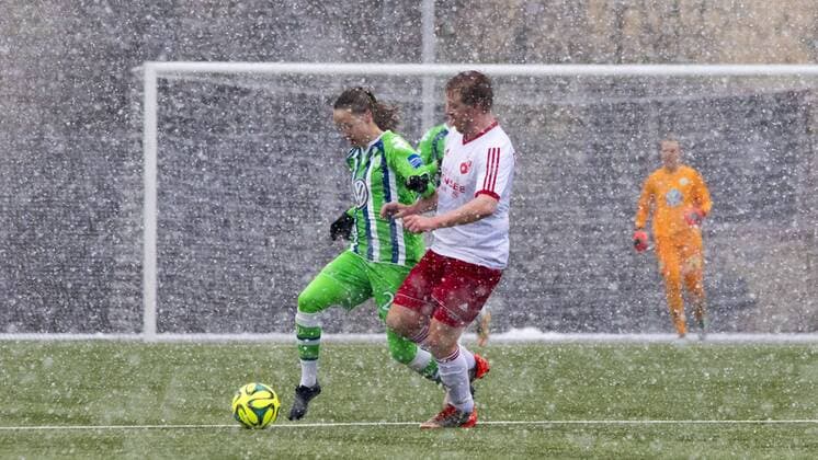 Football, Women, Test match, VfL Wolfsburg - TSV Danndorf