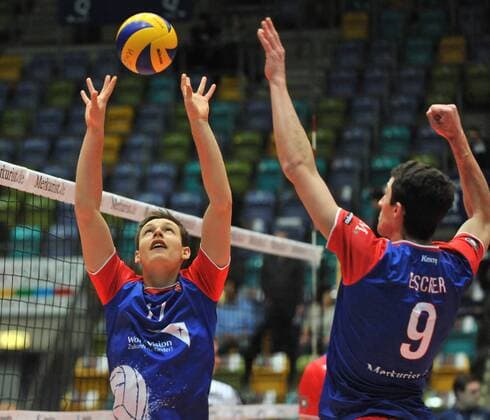 Volleyball, 1. BL, United Volleys RheinMain - VSG Coburg-Grub
