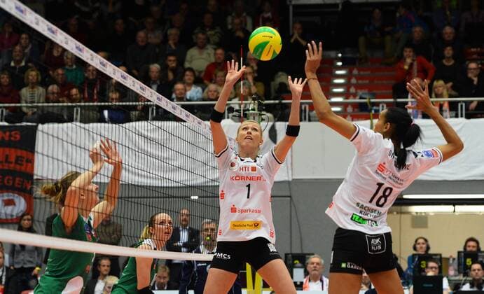 Volleyball, Women, Champions League, Dresdner SC - Impel Wroclaw
