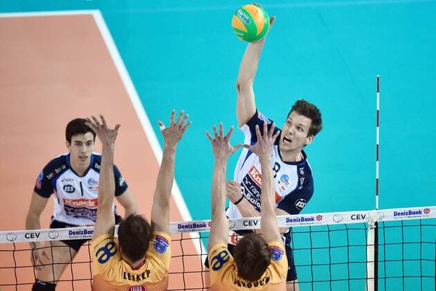 Volleyball, Champions League, Dukla Liberec - Knack Roeselare