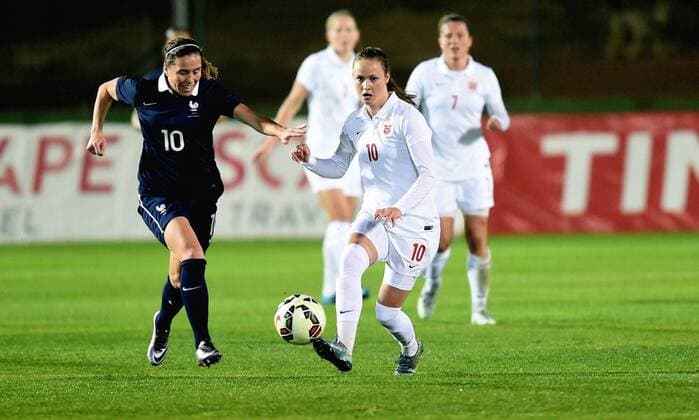 Football, Women, Norway - France