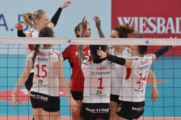 Volleyball, Challenge Cup Ladies, VC Wiesbaden - Rote Raben Vilsbiburg