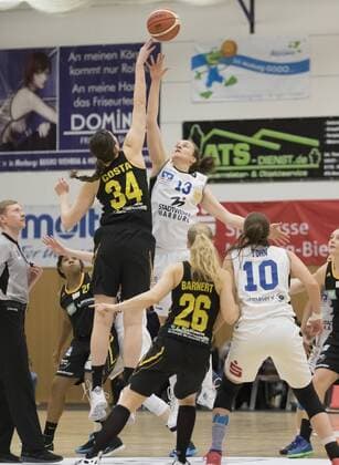 Basketball, Women, 1. BL, BC Pharmaserv Marburg - ETV Saarlouis Royals