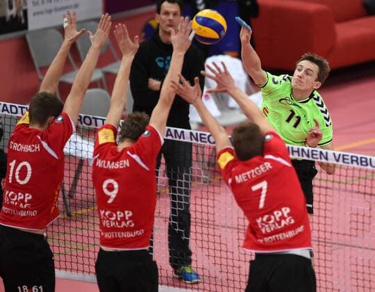 Volleyball, 1. BL, TV Rottenburg - CV Mitteldeutschland