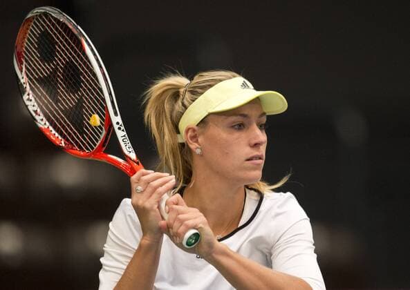 Tennis, Fed Cup, Angelique Kerber Training