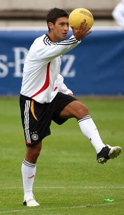 Football, training of the German national team