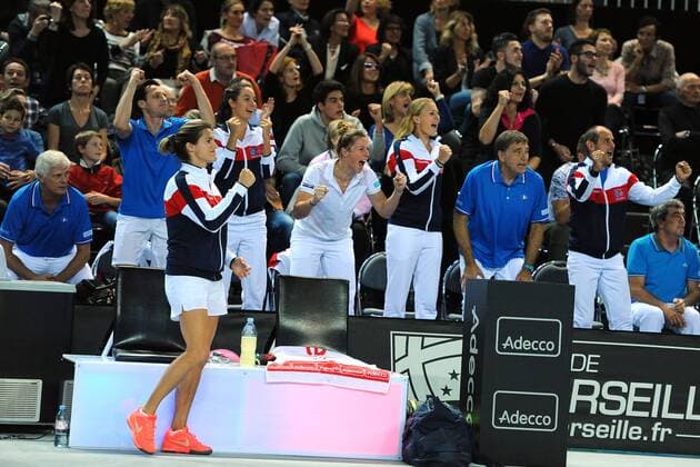Tennis, FedCup, France wins over Italy