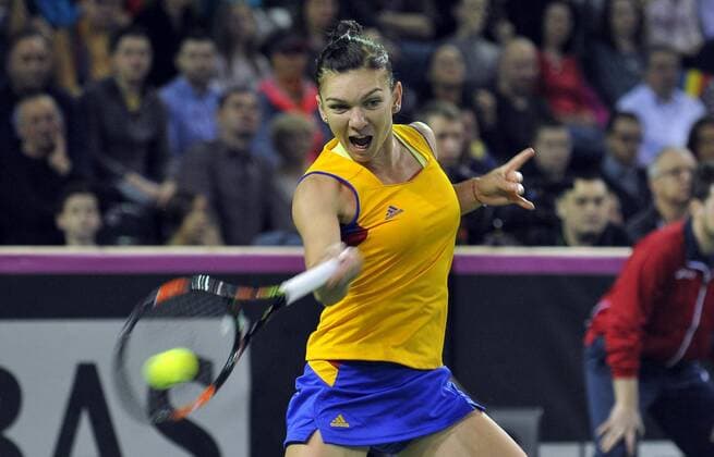 Tennis, FedCup, Romania - Czech Republic