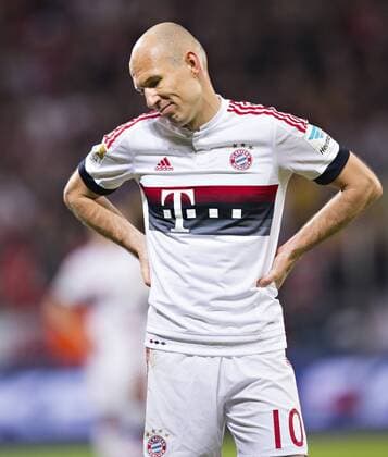 Football, Season out for Arjen Robben
