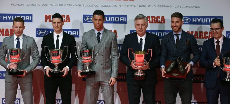 Football, Marca Sports Journal Award in Madrid