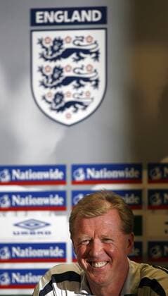 Football, England national team training