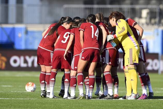 Football, Women's Olympic Qualification, USA - Mexico
