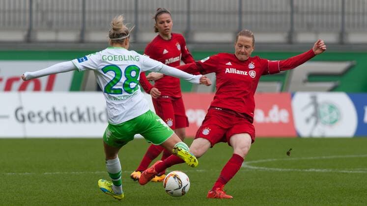 Football, Women, 1. BL, VfL Wolfsburg - FC Bayern München