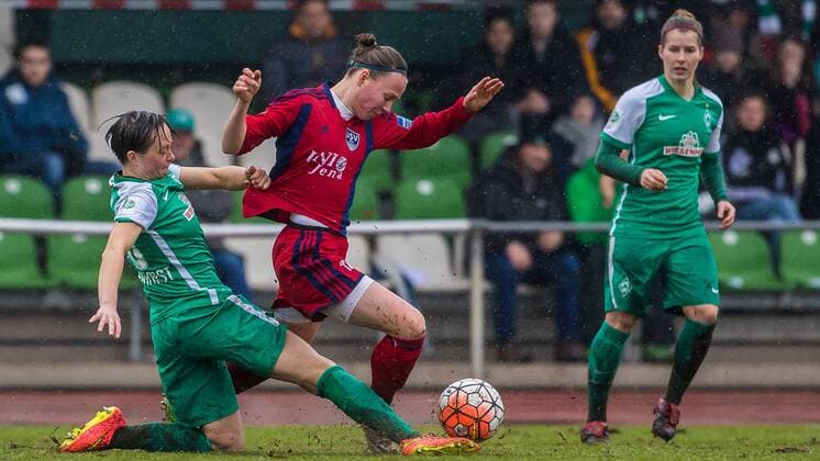 Football, Women, 1. BL, SV Werder Bremen - FF USV Jena
