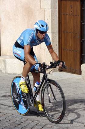 Cycling, Vuelta a Espana, 13th stage, David Millar wins time trial