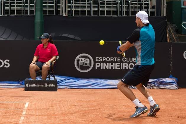 Tennis, ATP Tournament in Sao Paulo
