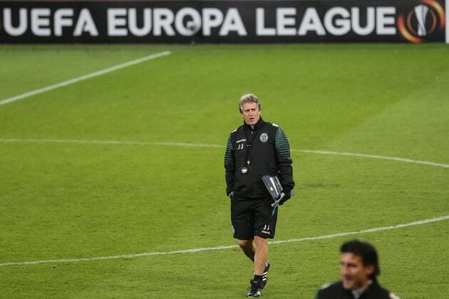 Football, Europa League, Sporting Lisbon Training